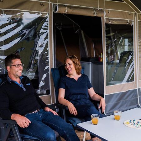 Nice Tent Lodge On A Campsite, Bordering The Forest, Luxembourg At 27 Km Medernach Eksteriør bilde