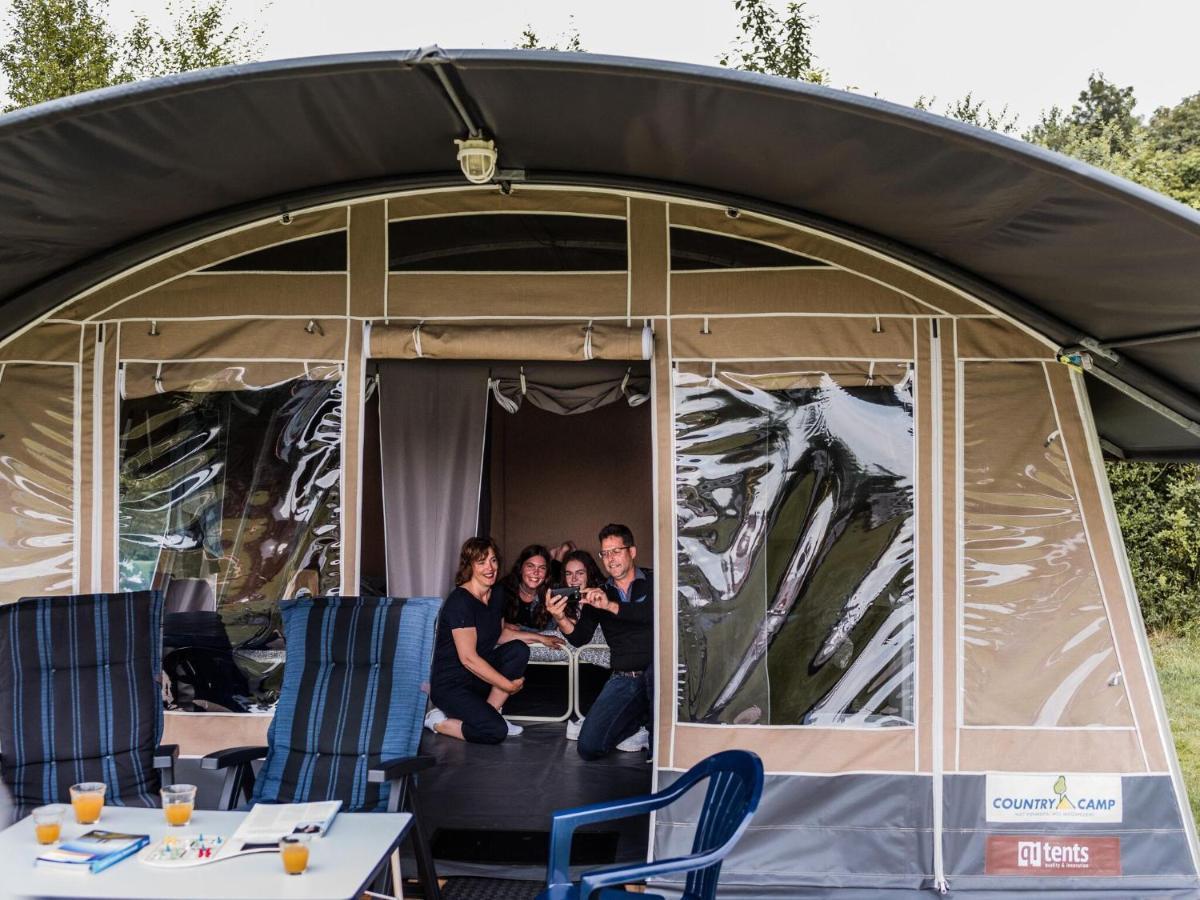 Nice Tent Lodge On A Campsite, Bordering The Forest, Luxembourg At 27 Km Medernach Eksteriør bilde